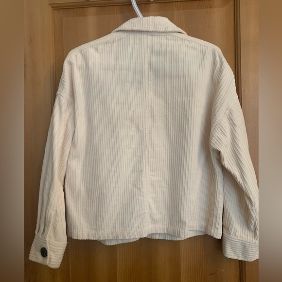 Zara cream corduroy cropped jacket XS - Picture 3 of 3